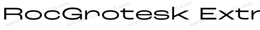 RocGrotesk ExtraBo字体转换